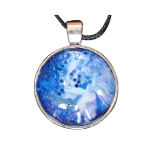 Bijou galaxie bleu fait main – Bout D’univers 6B25