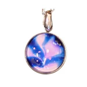 Bijou fait main violet et bleu – Bout D’univers L5