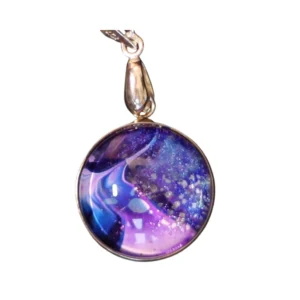 Bijou violet bleu galactique – Bout D’univers LM3