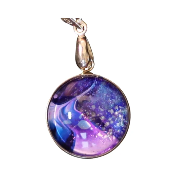 Bijou violet bleu galactique – Bout D’univers LM3
